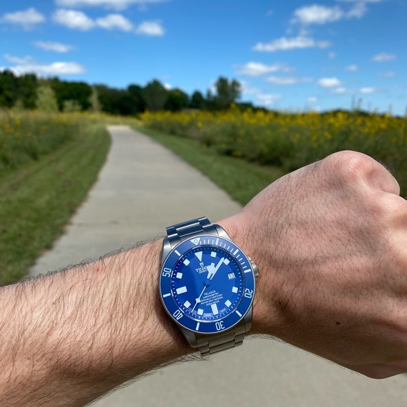 tudor pelagos blue
